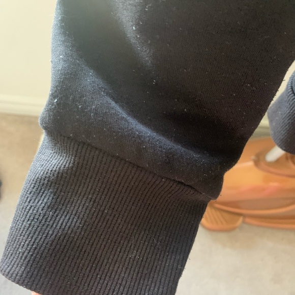 BLACK ZIPPERED SWEATER - Picture 5 of 6